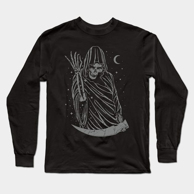 Grim Bae Long Sleeve T-Shirt by NobleTeeShop